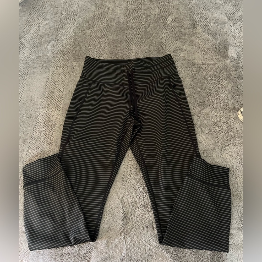 HALARA Black Striped Leggings